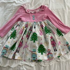 Eleanor Rose Christmas dress size 3-4